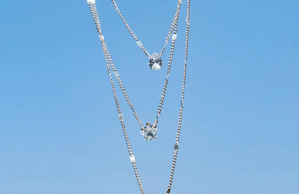 Trendy Zircon Pendant Necklace