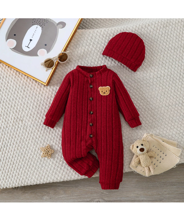 Autumn & Winter Red Onesie