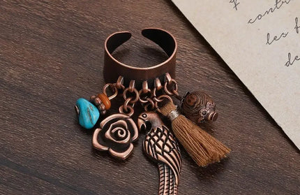 Ethnic Indian Antique Gold Ring