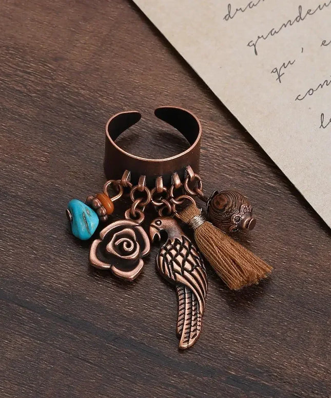 Ethnic Indian Antique Gold Ring