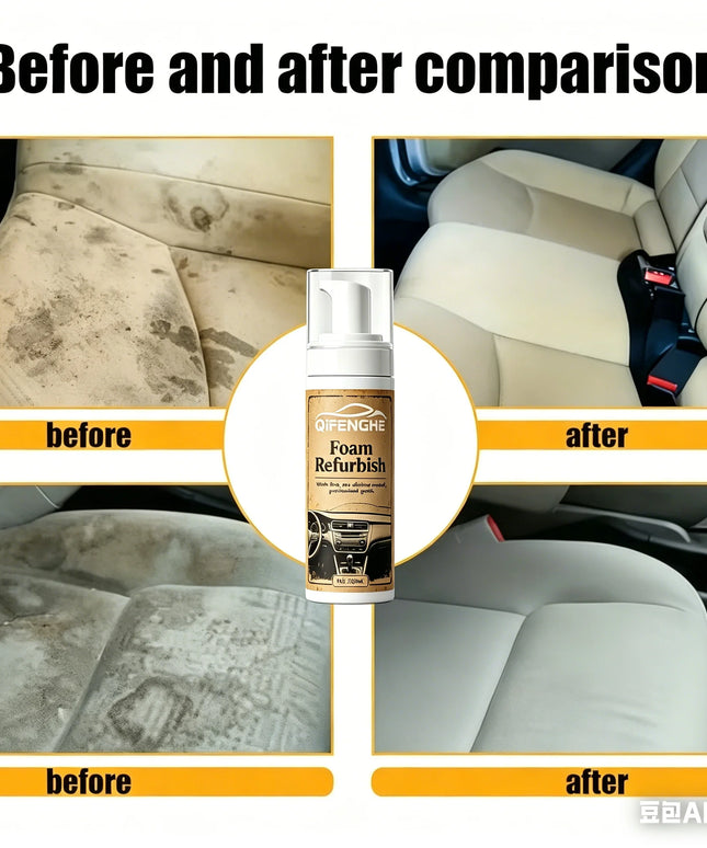Car interior cleaner Seat polishing