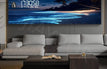 E / 90X30CM / Dimmable warm light|Gold border
