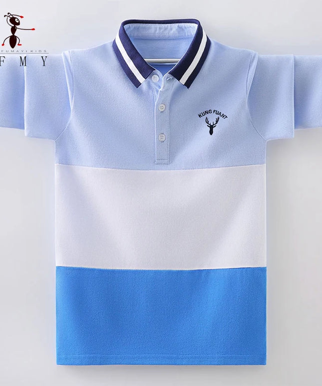 Boys Long Sleeve Polo Shirt