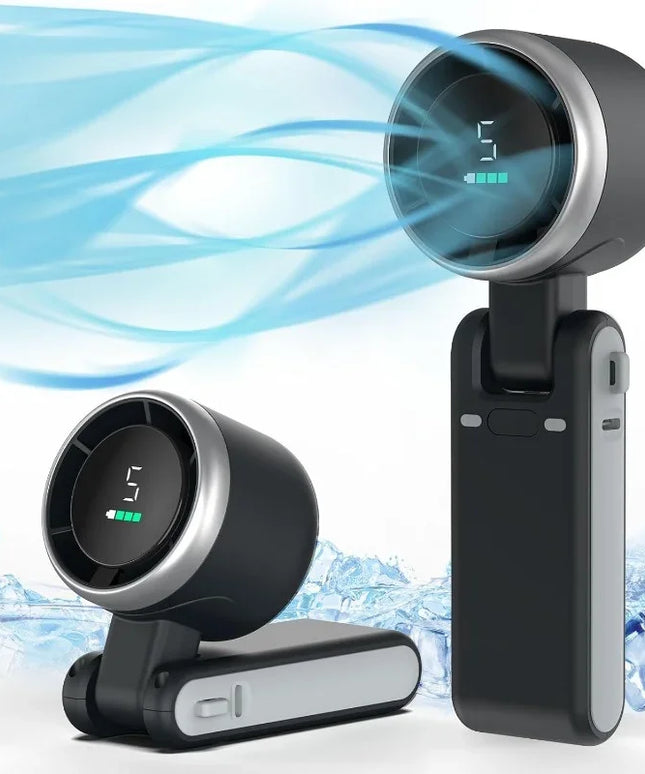 3-in-1 Fan, 5-speed, 3600mAh Rechargeable Lithium Battery, USB Charging
