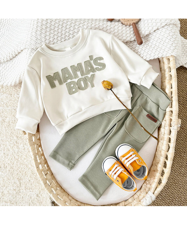 2026 Baby Boy Clothes MAMA'S BOY Sets