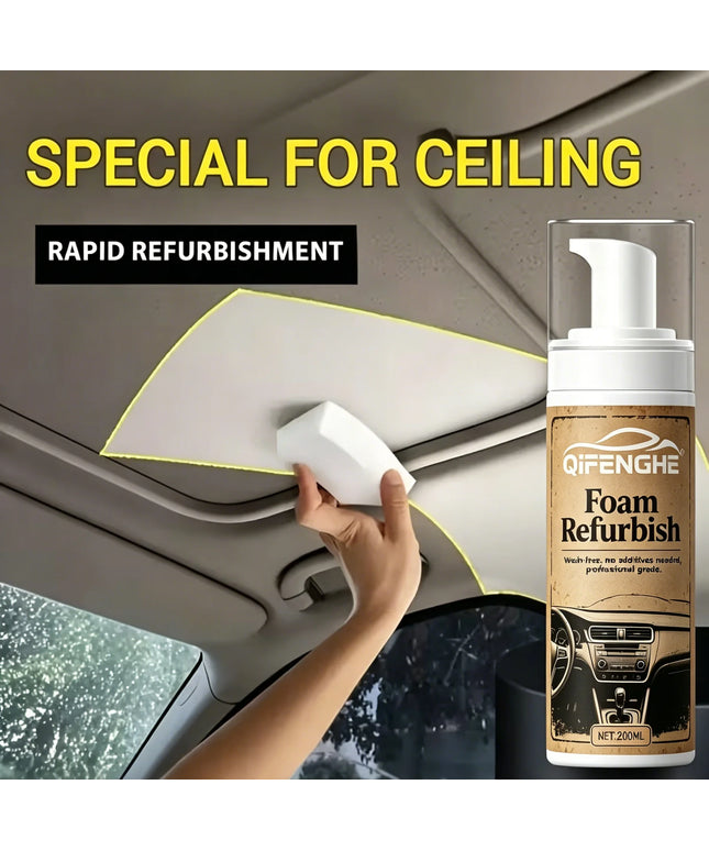 Car interior cleaner Seat polishing