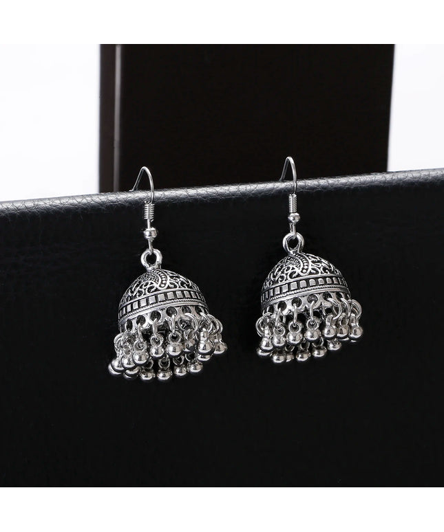 Classic Silver Color Small Earring