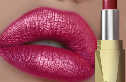 1PC Sexy Glitter Plumping Metallic Lipstick