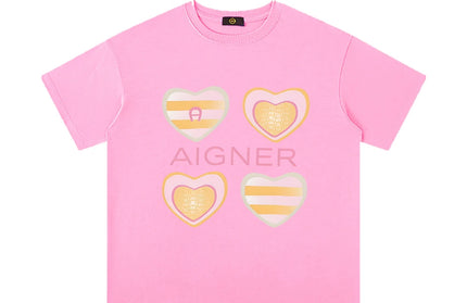 Girls Letter Print Summer T-Shirt