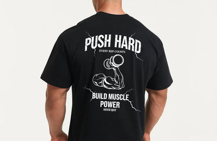 Men's printed T-shirt