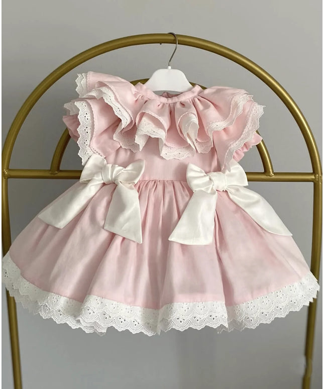 0-12Y Baby Girl Summer Custom Name Vintage