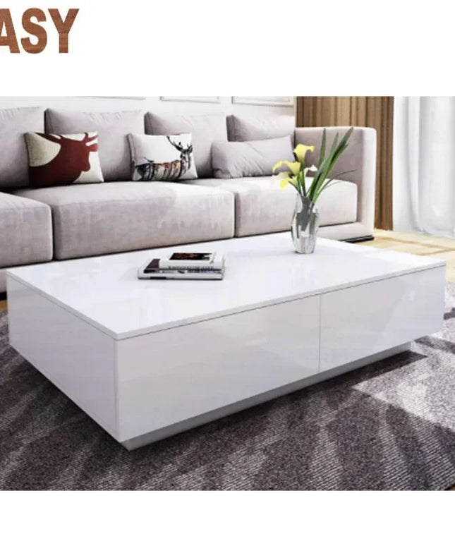 High Gloss Wooden Coffee Table