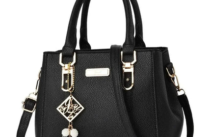 Casual Leather Messenger Bag