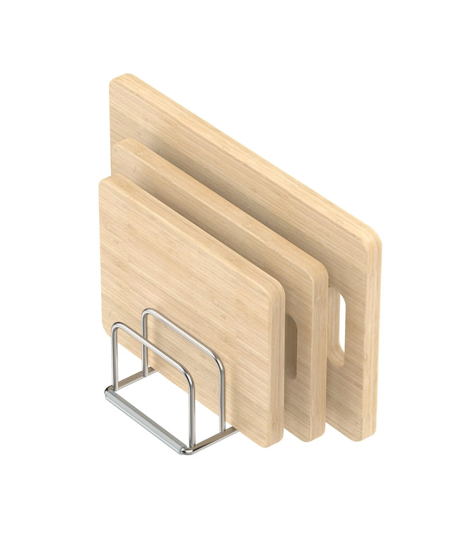 Kitchen Cabinet Organize Tray and Chopping Board Rack -
