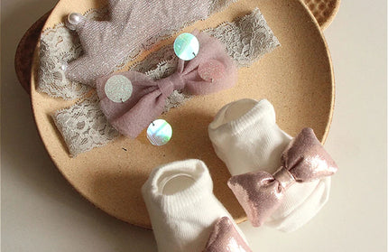 3 Pcs Baby Girl Accessories Set