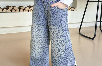 Little Girl Loose Straight Denim