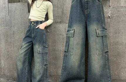 Trendy Cool Cargo Jeans