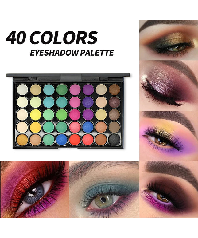 40 Colors Eyeshadow Palette Women's Makeup Tools