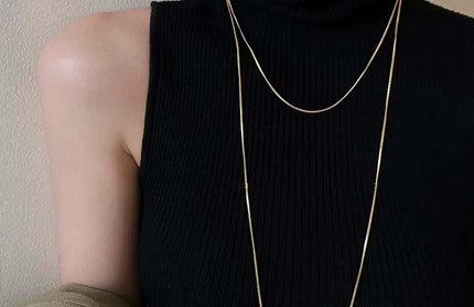 Double Layer Snake Chains