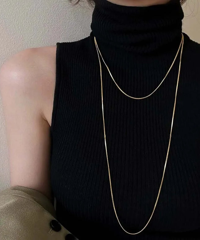 Double Layer Snake Chains
