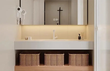 Bathroom Cabinet Slab Hot Bending Integrated Basin