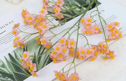 Decor Artificial Flowers Silk Small Daisy Plant