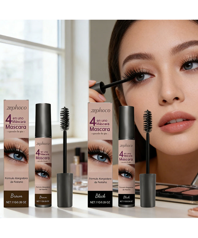 Waterproof Mascara Black Brown Long Lasting