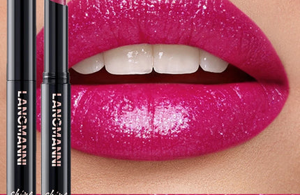 10 Color Glitter Pearlescent Lipstick Waterproof