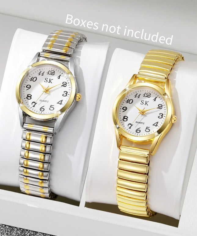 Middle aged and elderly watches