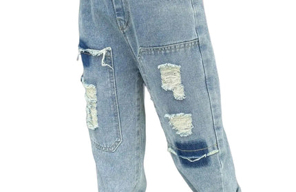 Loose-fitting casual jeans