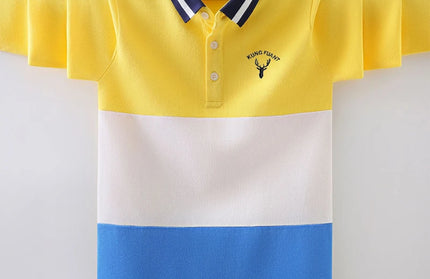 Boys Long Sleeve Polo Shirt