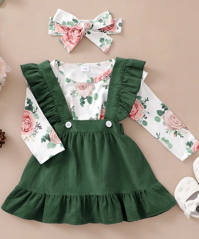 0-12 Months Newborn Baby Girl Clothes Set