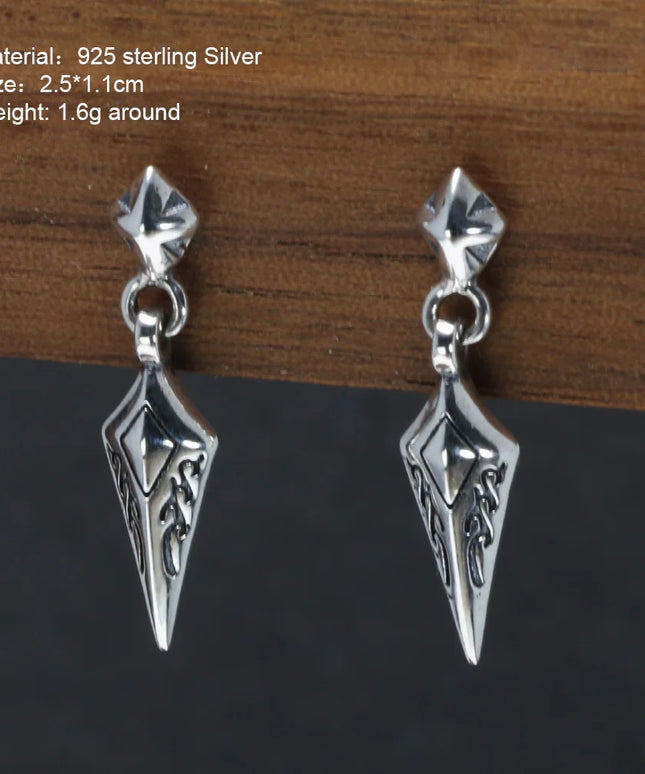 Genuine S925 Retro Sterling Silver