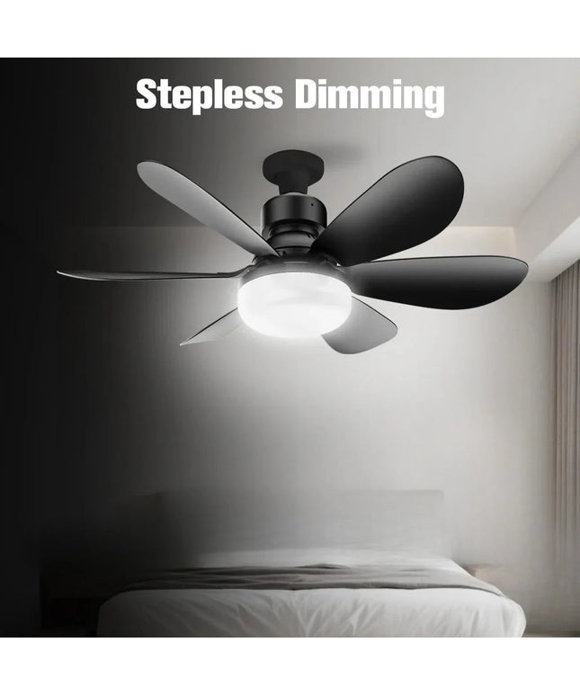 LED 30W Ceiling Fan Light E27 with Remote Control for Dimming