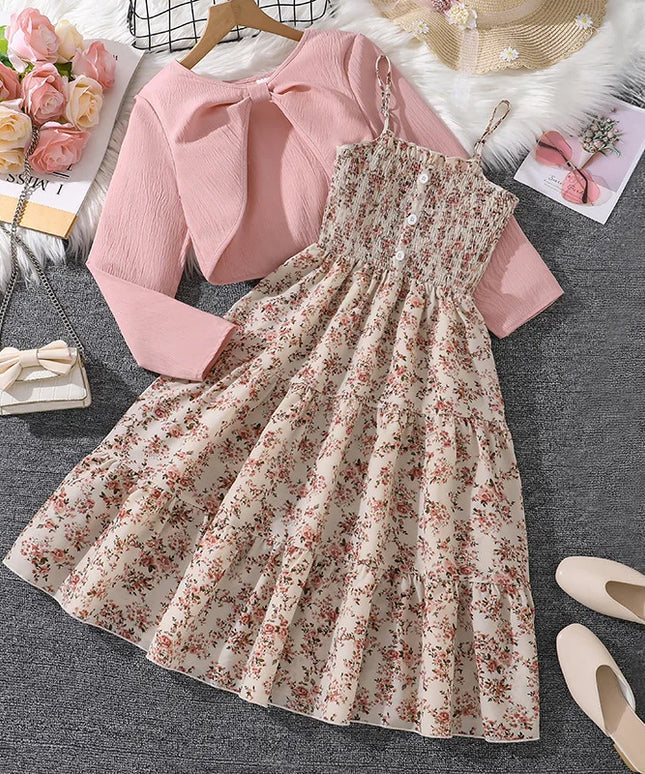 Flowers Sleeveless Fashion Elegant Dress