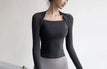 L / Black long sleeves