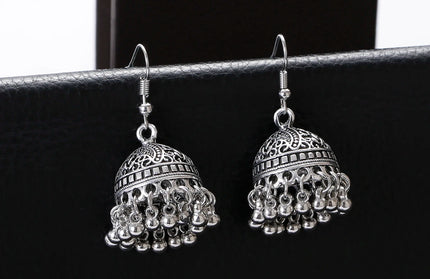 Classic Silver Color Small Earring