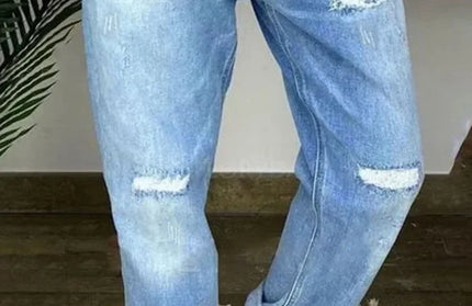 Ripped Jeans  High Waist