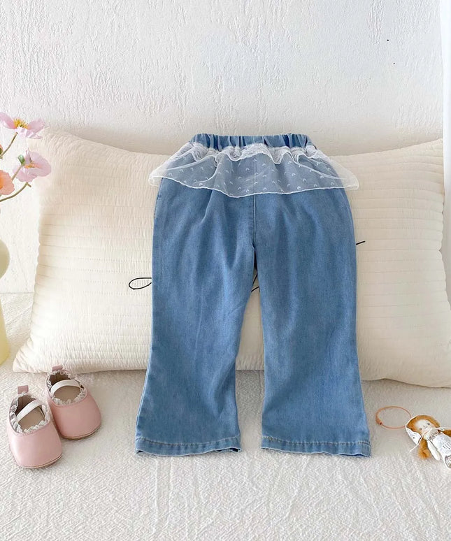 Korean lace Denim