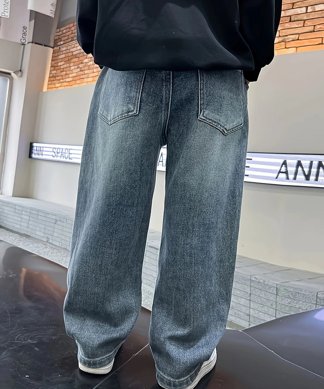 All-season loose trendy jeans