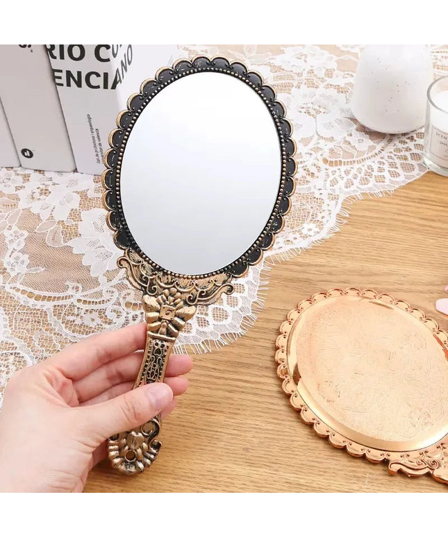 Cosmetic Mirror Vintage Handheld