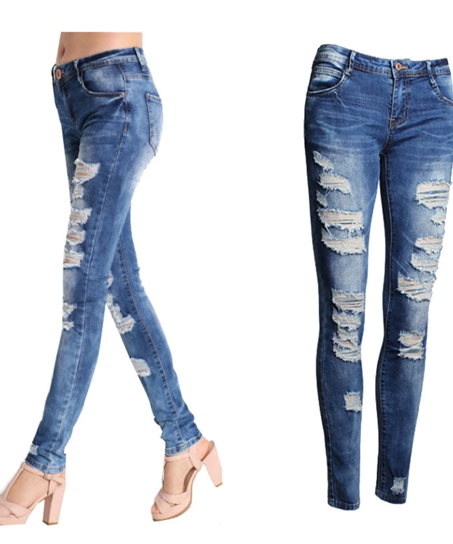 Slim Ripped Jeans