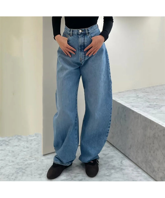 High waisted slim fit