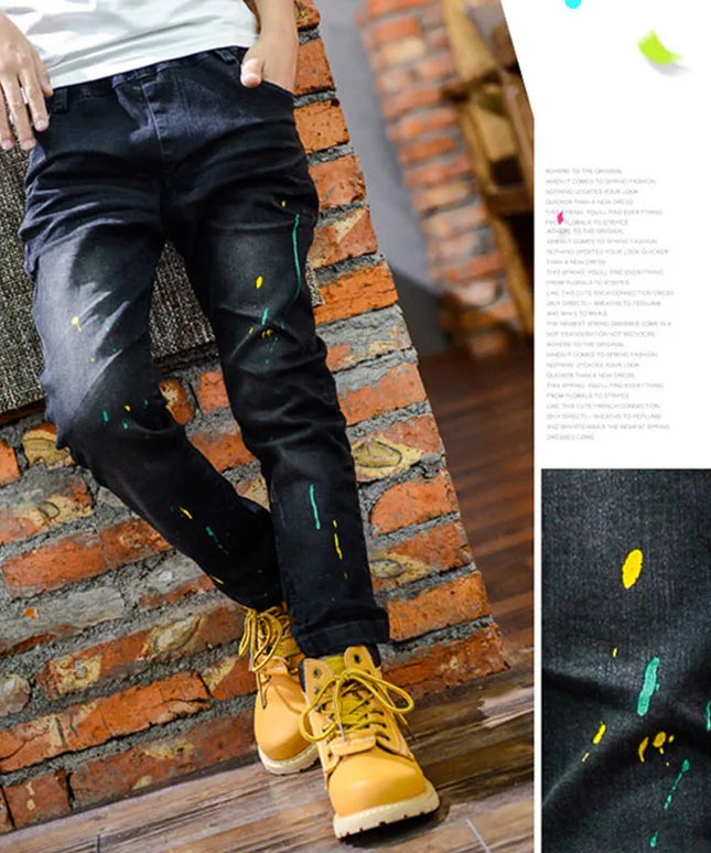 Boys Denim Long Pants