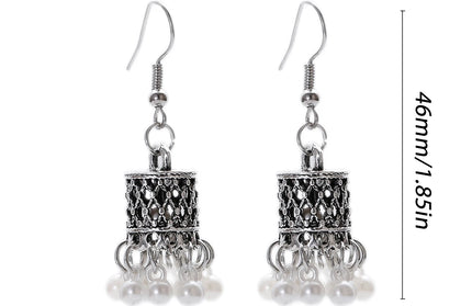 Classic Silver Color Small Earring
