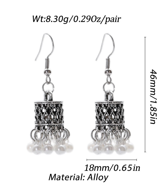 Classic Silver Color Small Earring