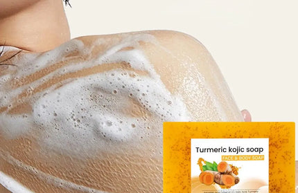 Turmeric Soap Lemon Acids Handmade Soap Kojic acid soap