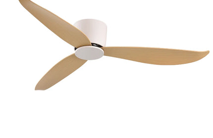 SOVE Ceiling Fan White Low Floor 17cm DC Ceiling Fan With Remote Control