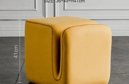 Sofa Stool Makeup Sitting Pier Fabric Shoe Changing Stool