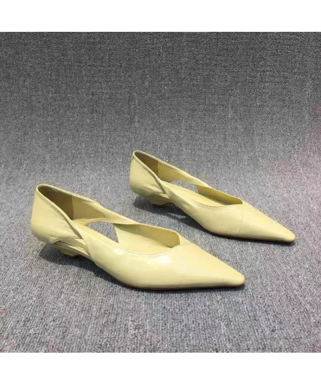 Shoes Low Heel Elegant